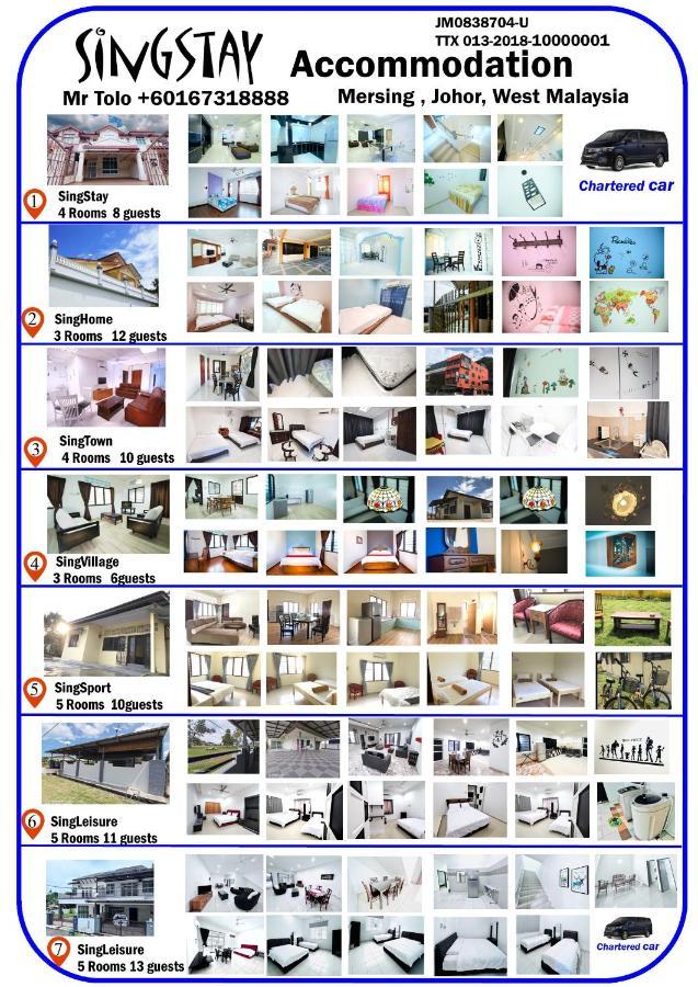 Singleisure Holiday House Mersing Esterno foto